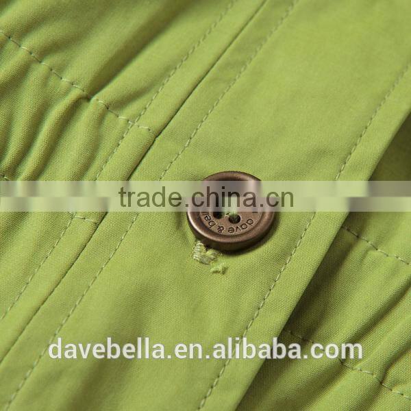 DB775 dave bella 2014 winter infant coat baby wadded jacket padded jacket outwear winter coat jacket boy winter coat