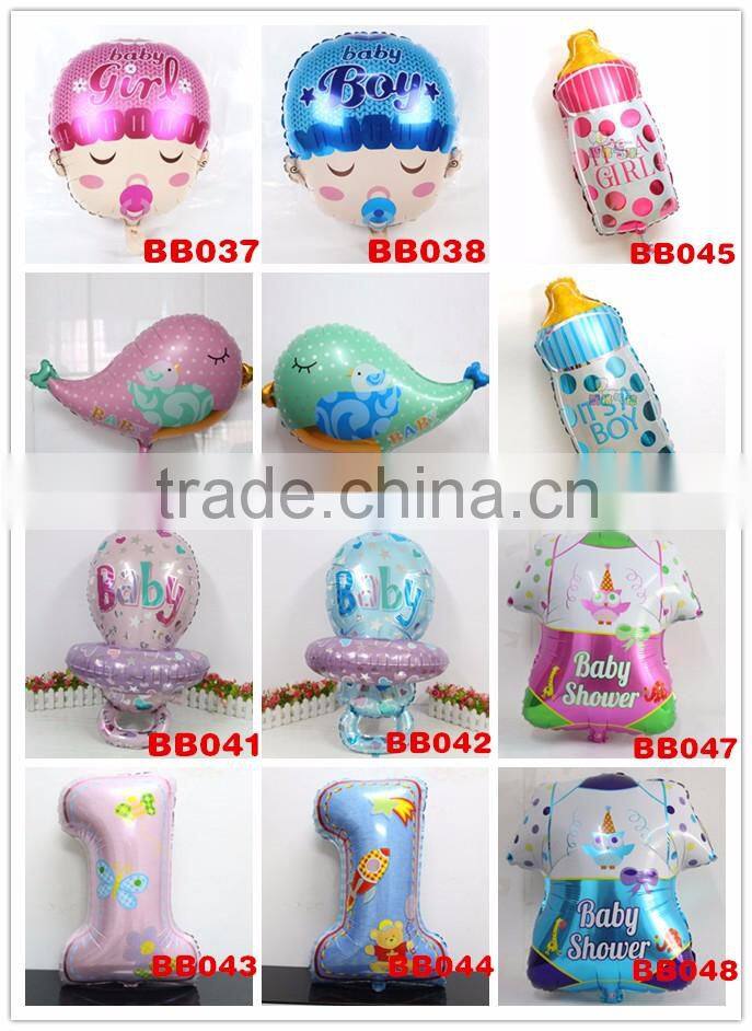 4 styles Princess Baby foil balloons birthday/shower party supplies ballons