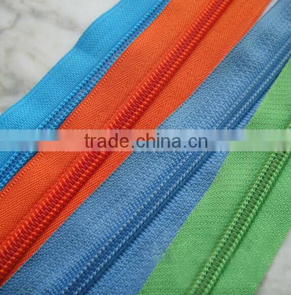 3# 4# 5# 8# 10# nylon zipper for shoes garment and bags
