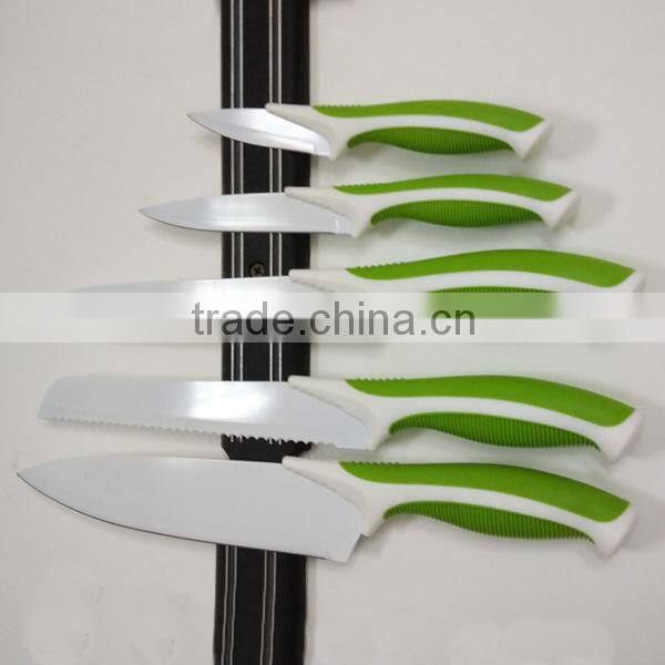 Plastic handle kitchen knife