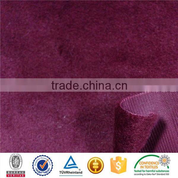 100%polyester thick heavy stage curtain velvet fabric