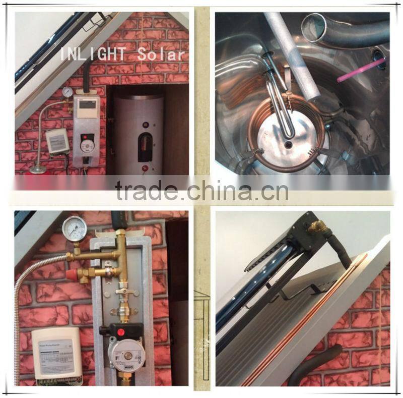 SRCC,Solar keymark approved Split Pressurized Solar Water Heater