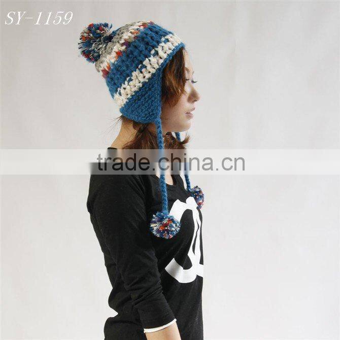 knitted earmuff hat