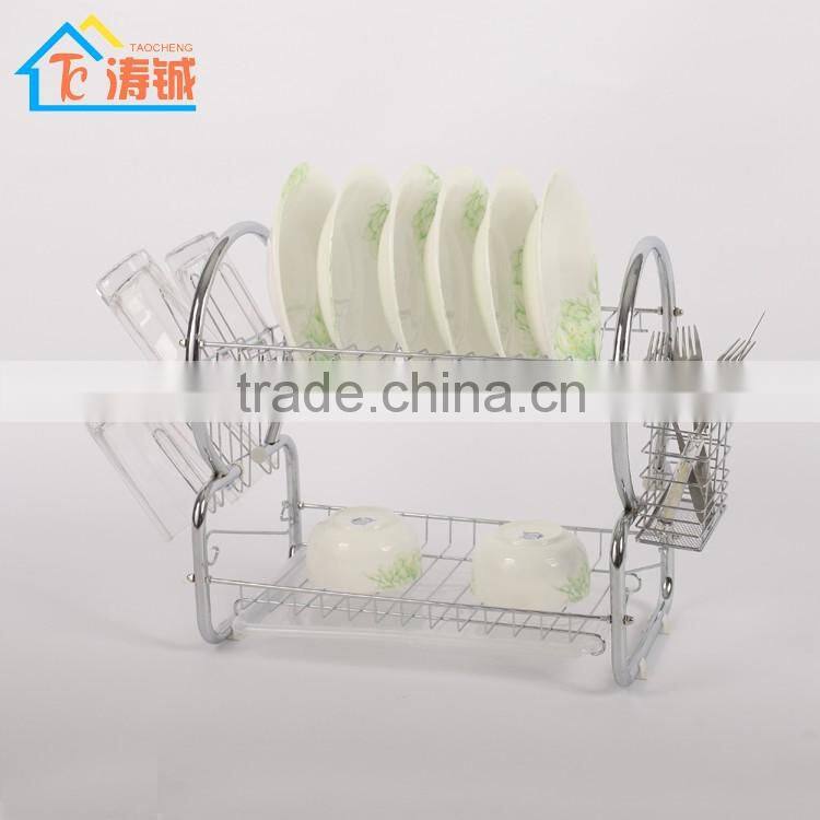 RG6032 17' Double plastic tray dish rack