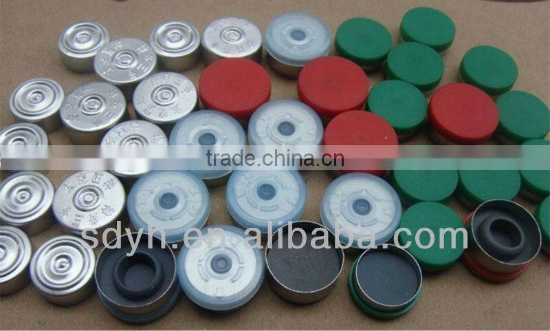 13mm butyl rubber stopper,grey and red