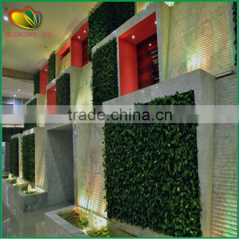 home decoration vertical fake green wall artificial grass