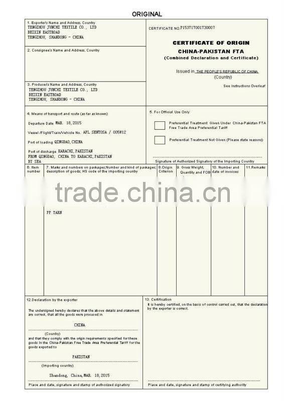 HM high tenacity dyed color virgin pp baler twine