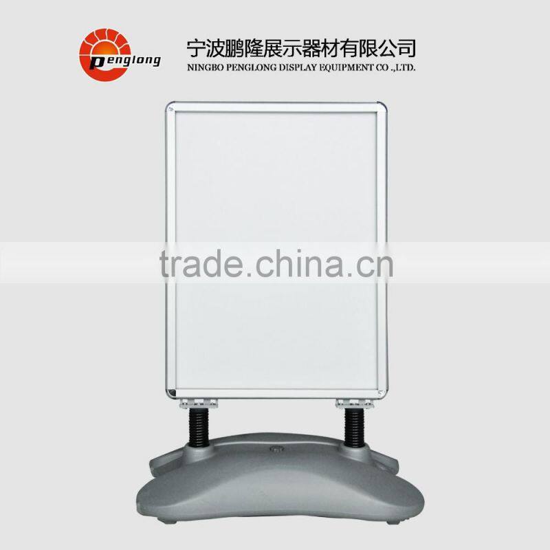 anti glare front poster sheets chrome executive waterbase pavement board