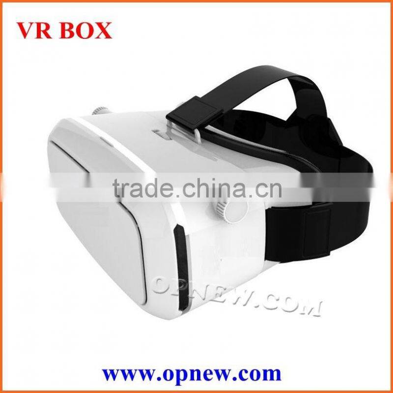 2016 hot selling VR BOX 2.0 Virtual Reality Glasses 3D VR Headsets Helmet with Bluetooth Remote Controller