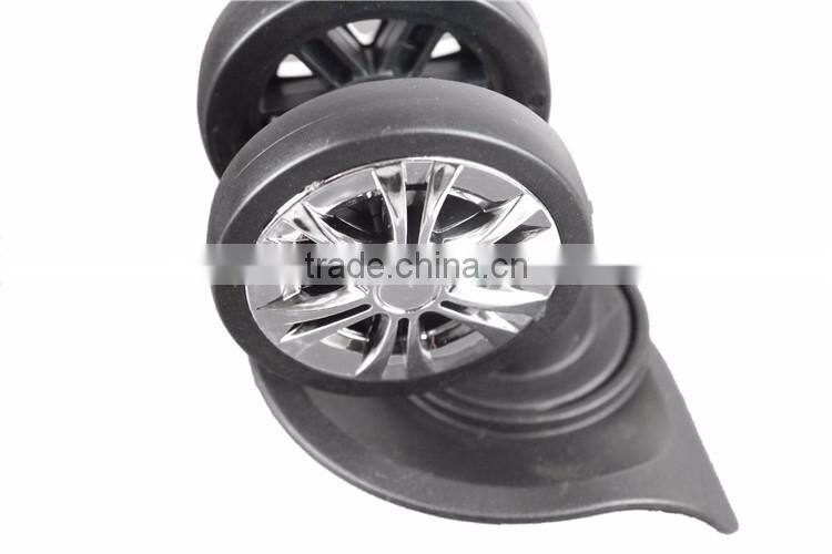 PVC +PP hard shell luggage replacement wheels, luggage with retractable wheels