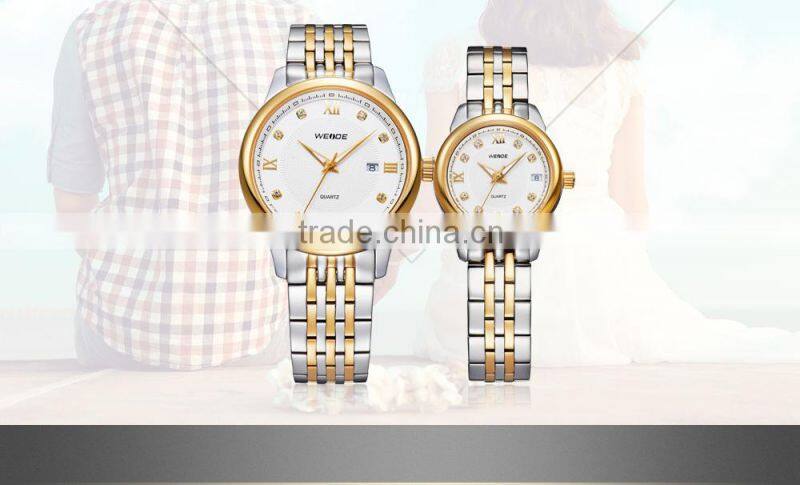 Hot new products china watch factory small MOQ couple lover wrist watch
