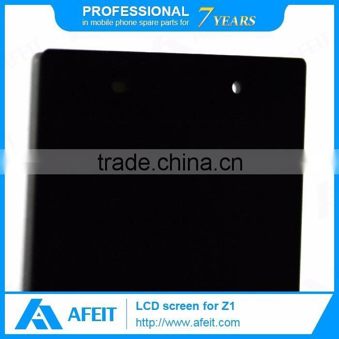 Alibaba gold supplier for Sony Xperia Z1 L39h LCD, for sony xperia z1 compact full lcd display touch screen