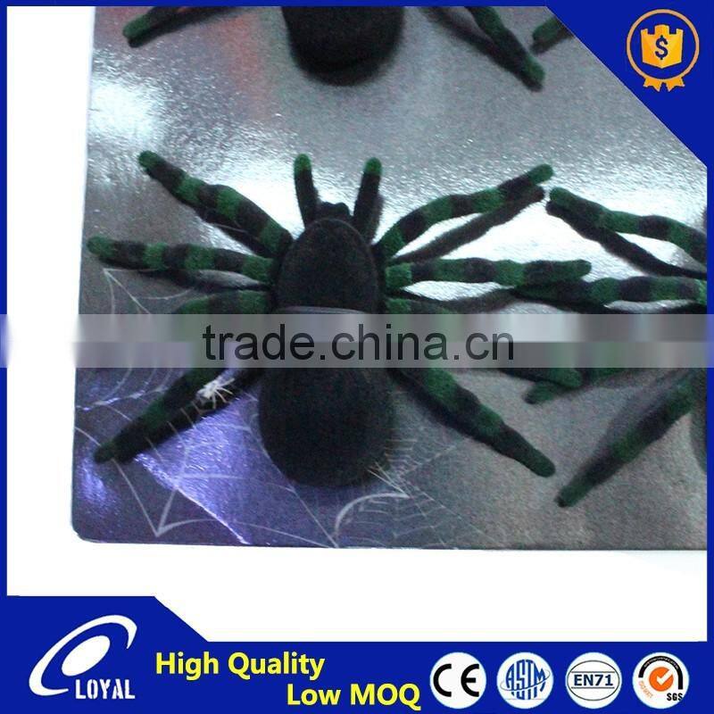 Hot Sales Halloween Four Piece Spiders On A Board For Halloween Decorations