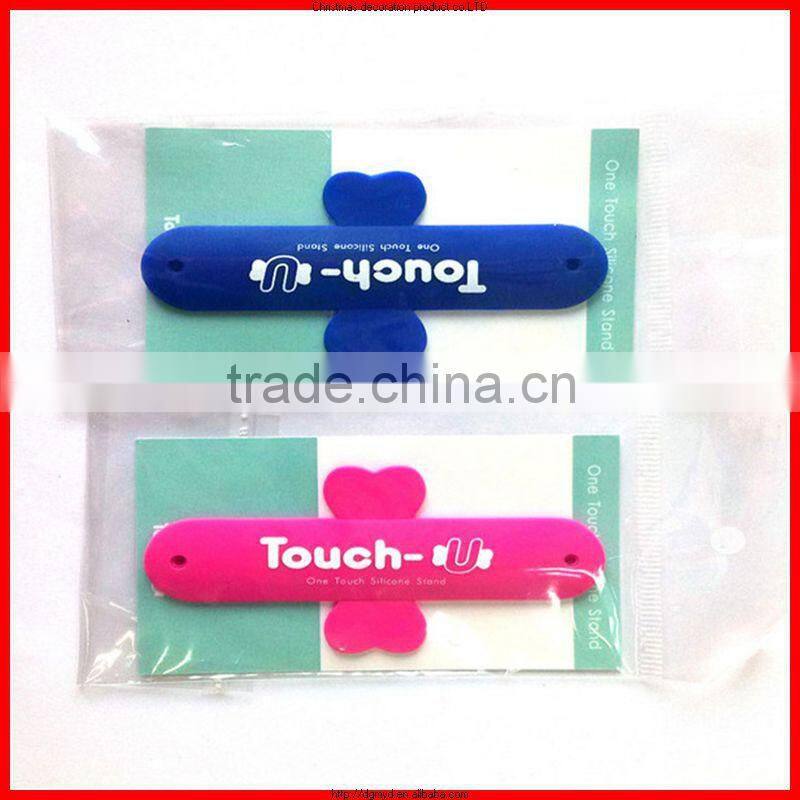 New trendy promotional gifts silicone phone stand,practical creative cell phone stand
