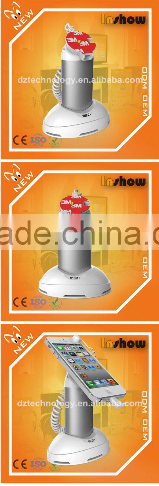 Cool item !Hangzhou Inshow new price mobile phone display lock with clamp