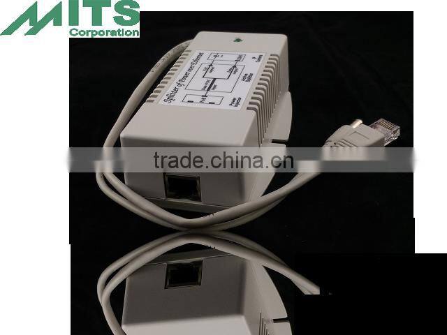 25W/12Vdc Output High Power PoE Splitter