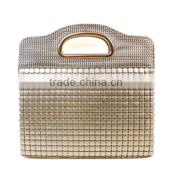 Large capacity clutch style women hand bag
