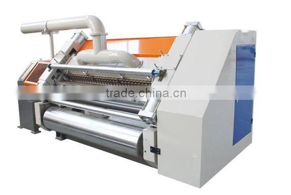 Corrugated paper box packing machine/single facer corrugated carton packing machine