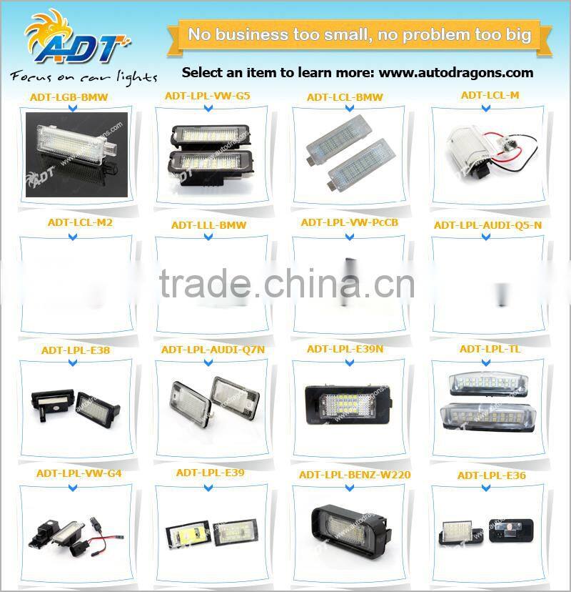 For BENZ W220 License Plate Frame light