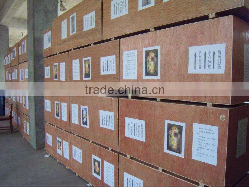 glass table decoration XO-2010036A and art sculpture home decor