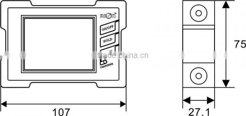 Industrial Bevel Monitor Multi-functional Digital Protractors Touch Screen
