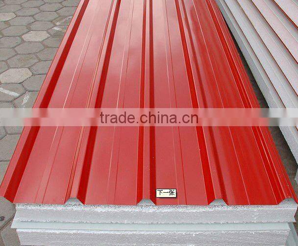 eps sandwich panel machine Trapezoidal Roofing Sheet Roll Forming Machine