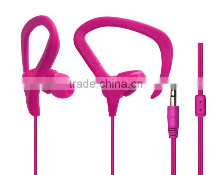 Sport Wired Headphones Earphones High Quality Earhook Earphones