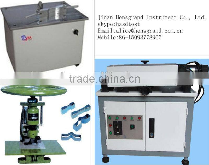 ASTM D dumbbell rubber die cutter