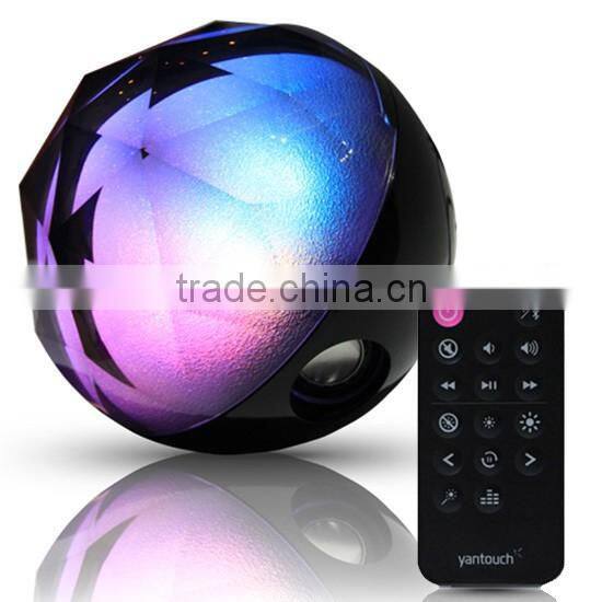 portable disco wireless stereo ball bluetooth speaker