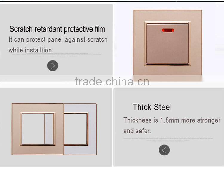 Wall mount water heater electrical power 20A switch socket outlet