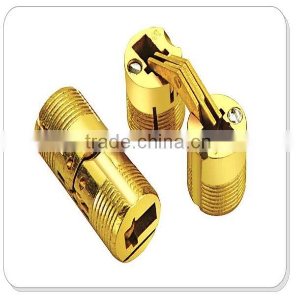 hidden door hinge/glass door floor hinges finish gold and nickel color