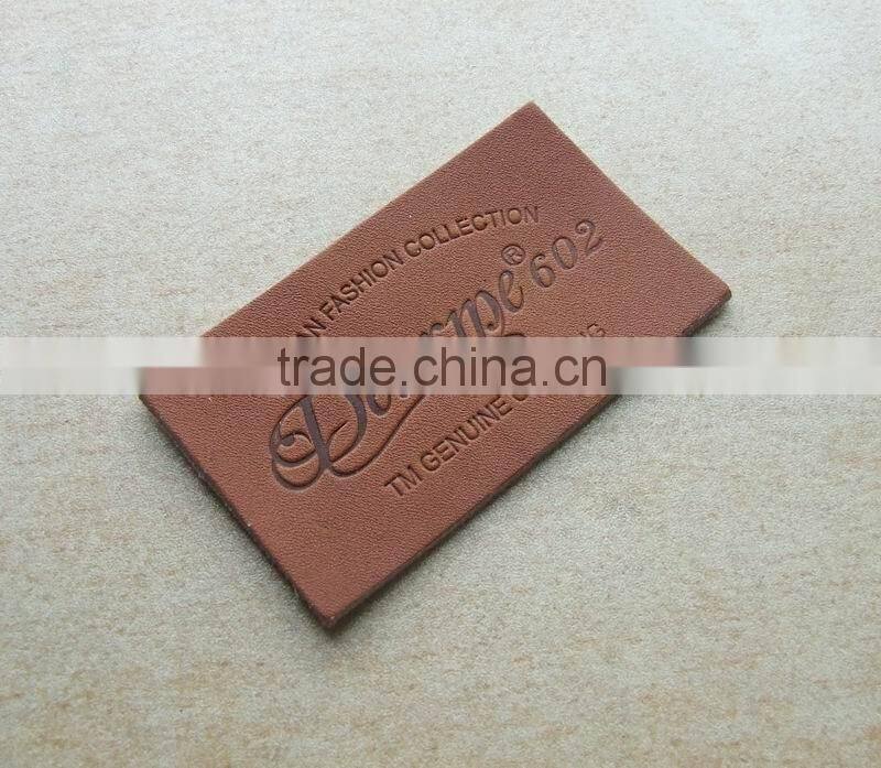 2016 highest quality nice leather patch
