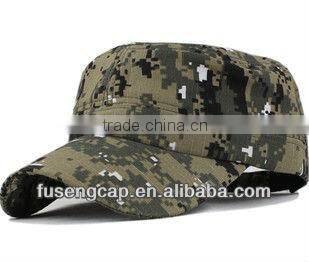 camouflage colour washed cotton military style caps
