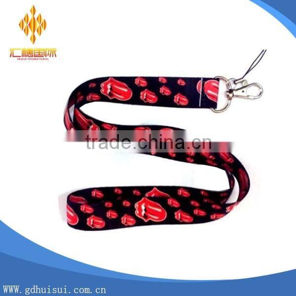smooth surface nylon lanyards