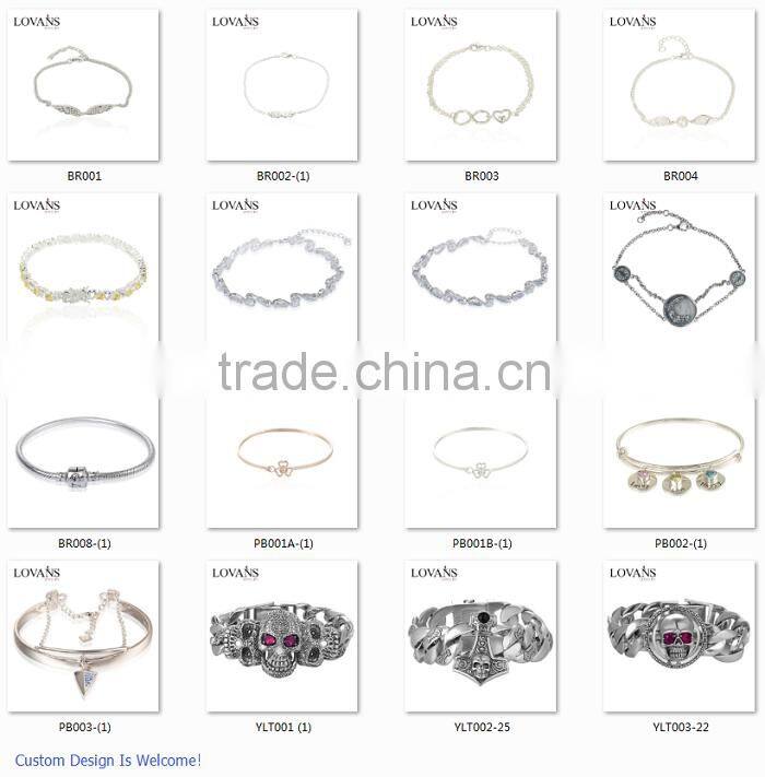 Simple Design Rose Gold Jewelry Bangle Bracelet