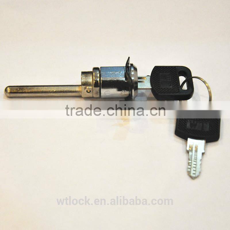 High security furniture lock drawer pedestal lock