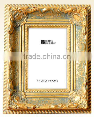 Golden Finish Antique Wooden Frames for Pictures