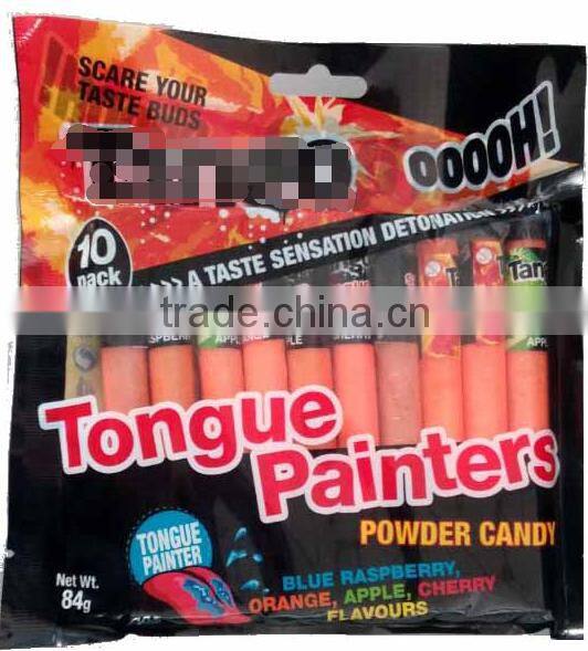 tongue painters powder candy dextrose candy 8.5g/tube