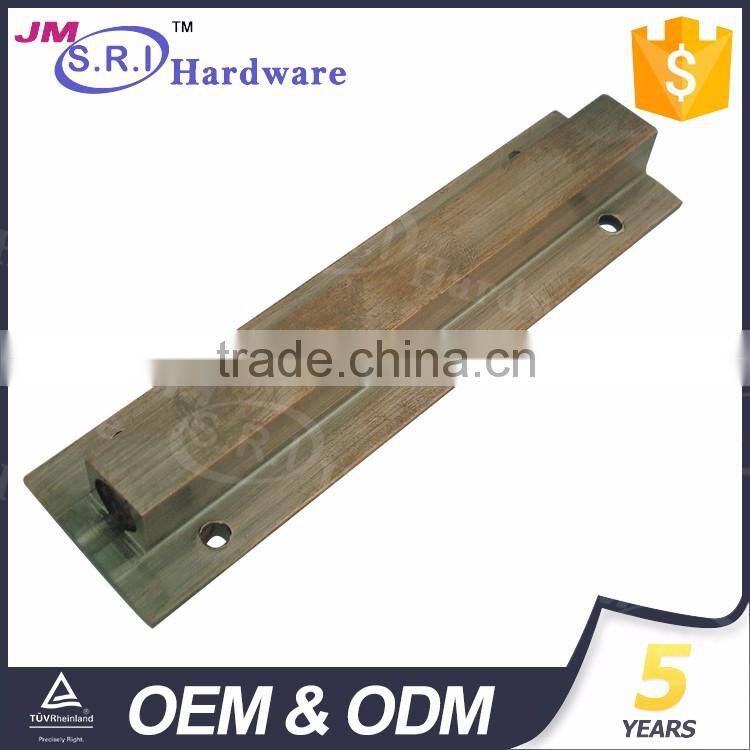 New design high end fashional brass flush door bolt