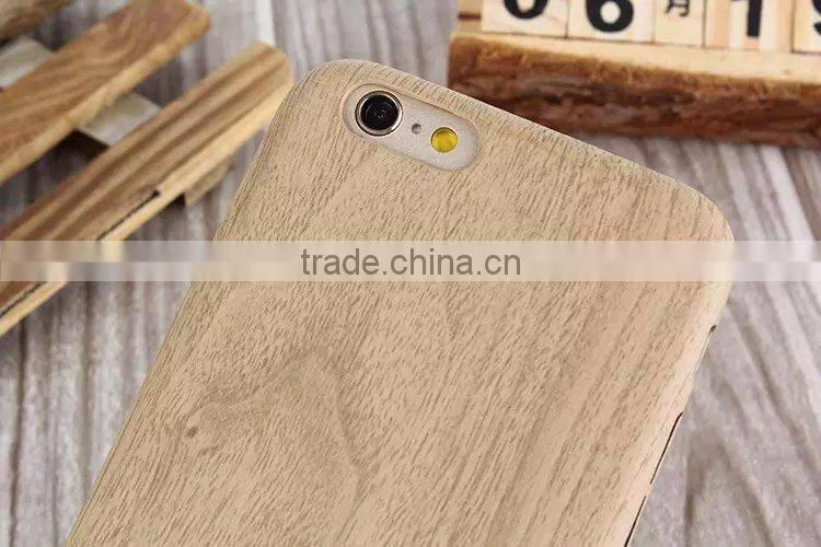 Natural Style TPU Wooden Grain Cell Phone Case For iPhone 5/5s/6/6 plus Wholesale