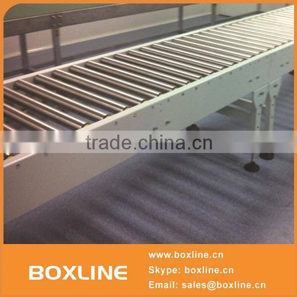 Carbon steel gravity roller conveyor