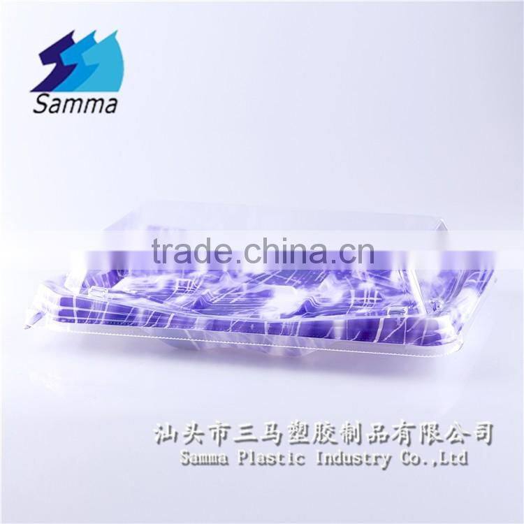 KW-0015XG-B Plastic Food Container /Takeaway Food Tray