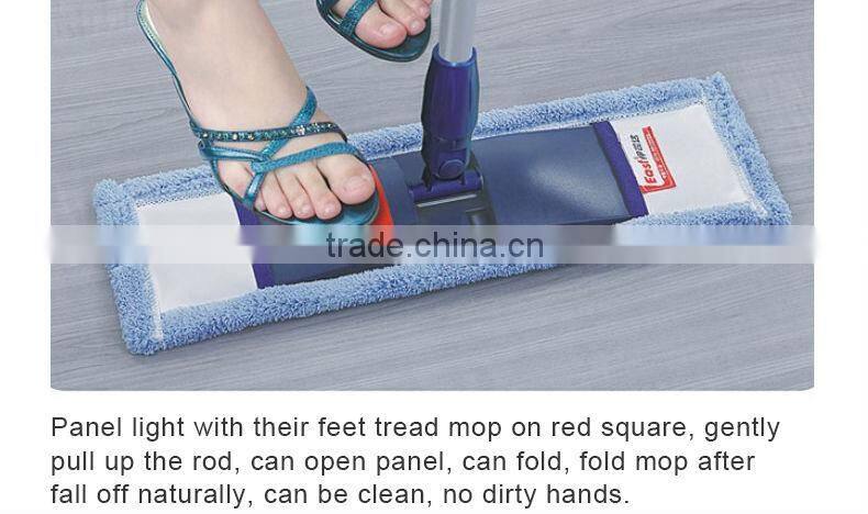 FlEXIBLE microfiber easy clean flat mop
