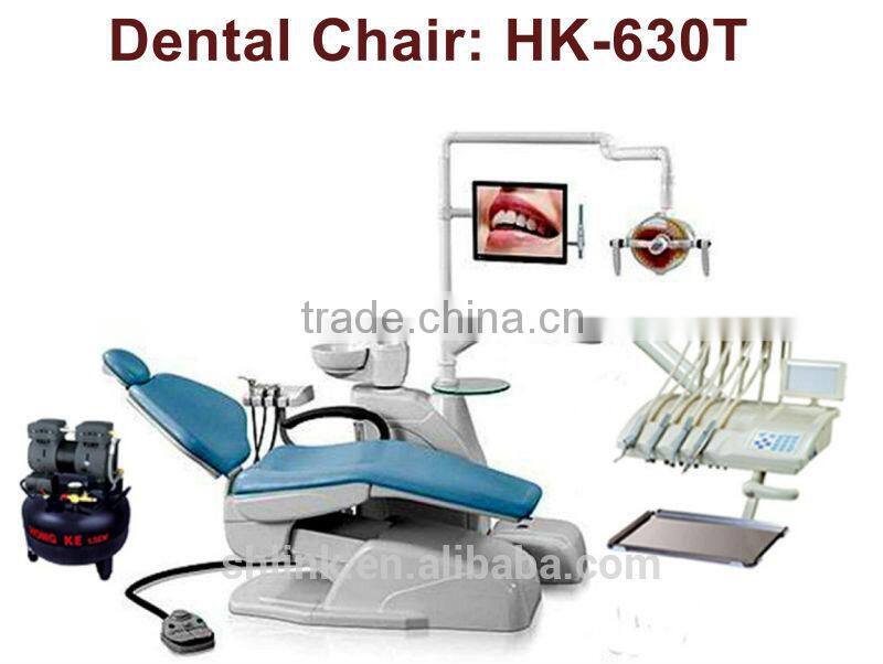 Chinese Multi-function foot control dental chair unit HK-630T