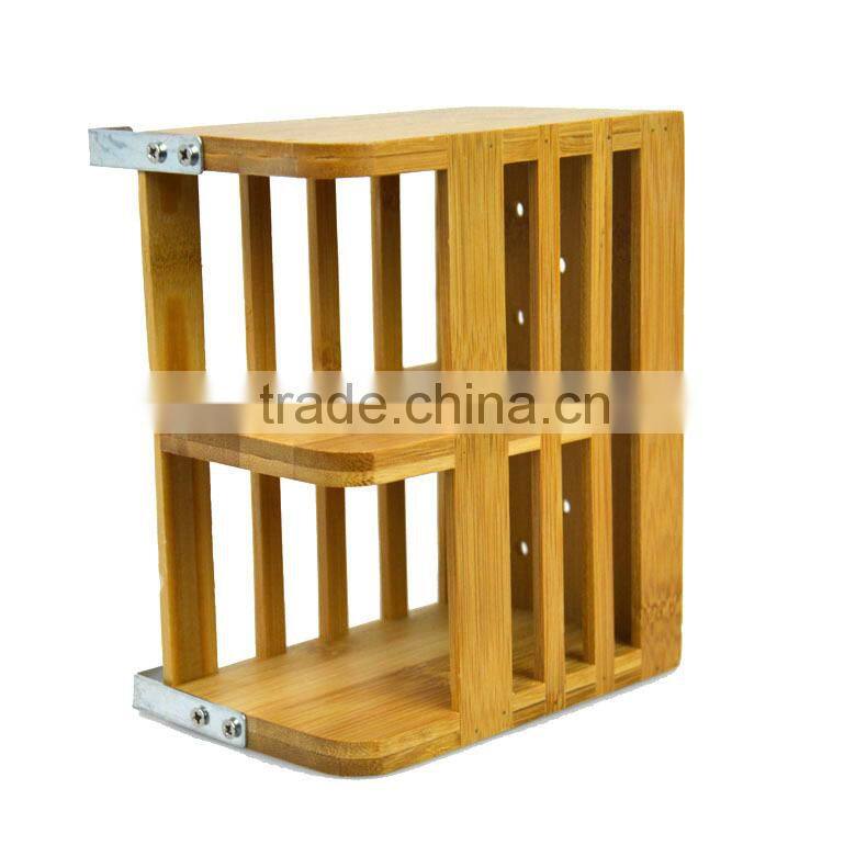 BH005 XiXi Bamboo Flatware Caddy Organizer