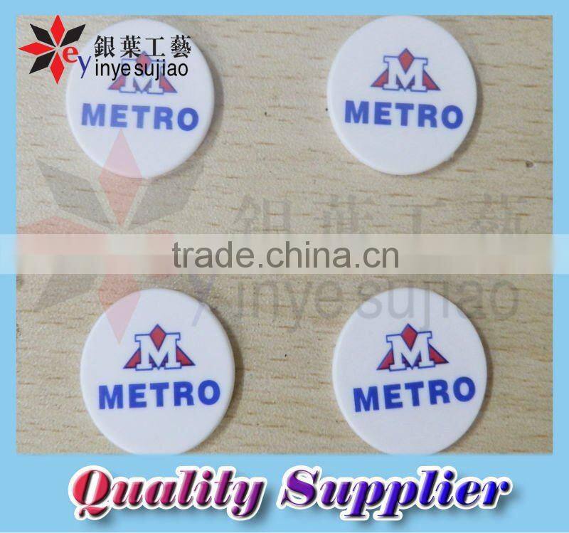 Glod Plated Plastic Token Coin