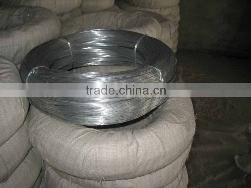 low price electro zinc coated galvanized bending iron wire
