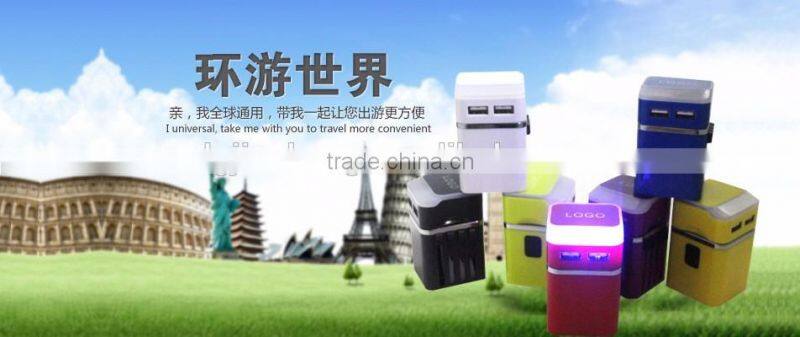 HOT World Travel Adapter charger 2 USB charger Universal Adapters and Converters