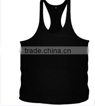 100% Cotton Custom Cheap Gym Singlet