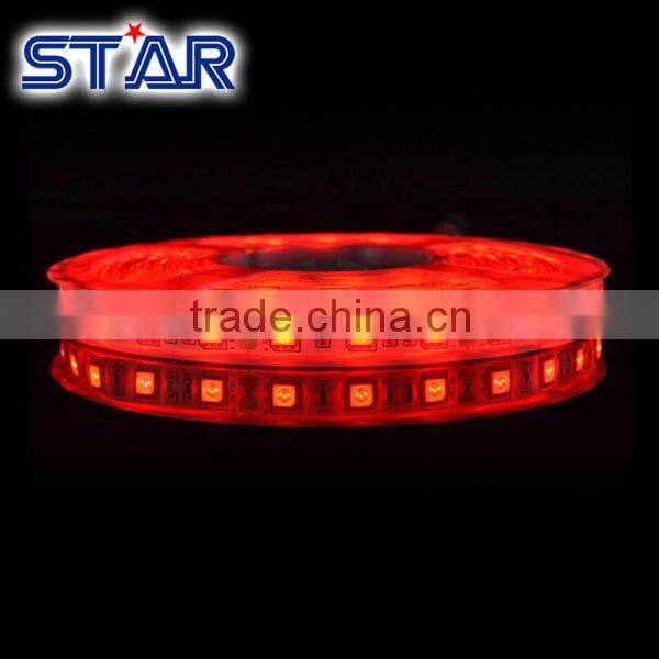 RED LED Tape 12V 5050 60led/m 72w IP65 drip silicon Outdoor Decoration Light